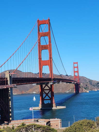 Golden Gate Bridge Vista Point South, San Francisco