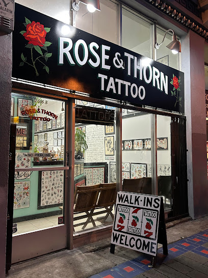Rose & Thorn Tattoo, San Francisco
