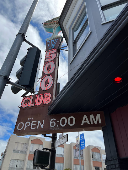 The 500 Club, San Francisco