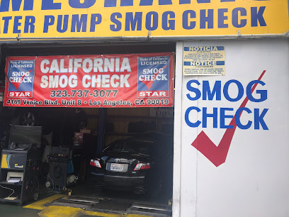 California Test Only Smog Check, San Francisco