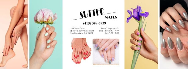 Sutter Nails 10% Off For Service + 9:30-Noon (Exp. May 31st, 2024)