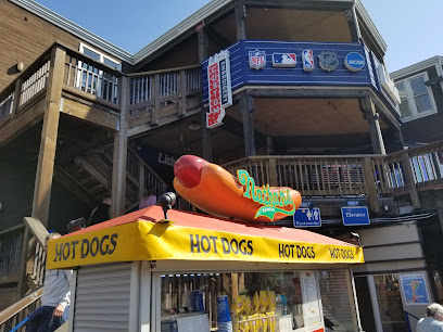 Nathan’s Hot Dog Cart