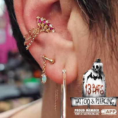 13 Bats Tattoo and Piercing Studio